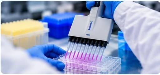 Controlled stimulation in a multi-well assay